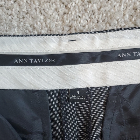 Ann Taylor Black and White Dress Pants - Picture 7 of 7
